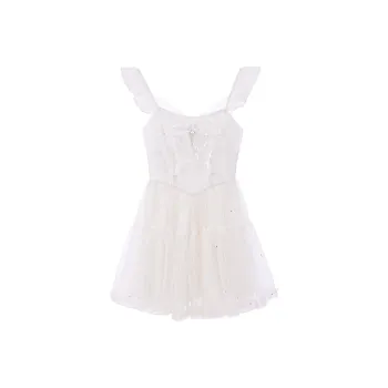 Blovelan Slip Dress Women's Gentle Apricot