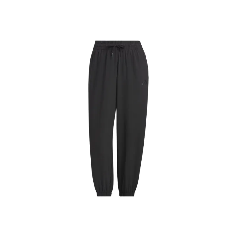 Adidas 3 Stripes Knitted Sweatpants Women's Black/White-0
