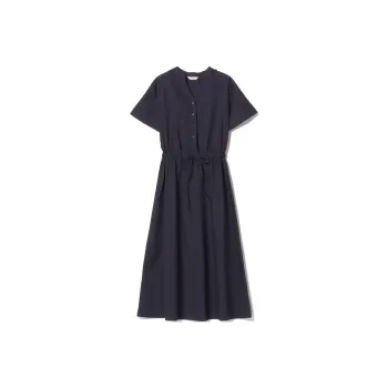 Beams Short Sleeved Dresses Women's Navy