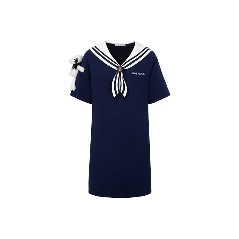 13 DEMARZO Short Sleeved Dress Women's-4