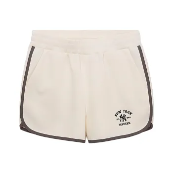New Era New York Yankees Casual Shorts Women's Ivory White