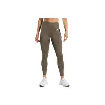 GYMSHARK Leggings Women's Camouflage Brown