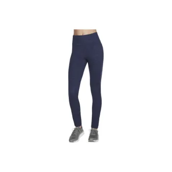 Skechers GOSTRETCH Diamond Brushed FL HW Legging Leggings Women's Navy Blue