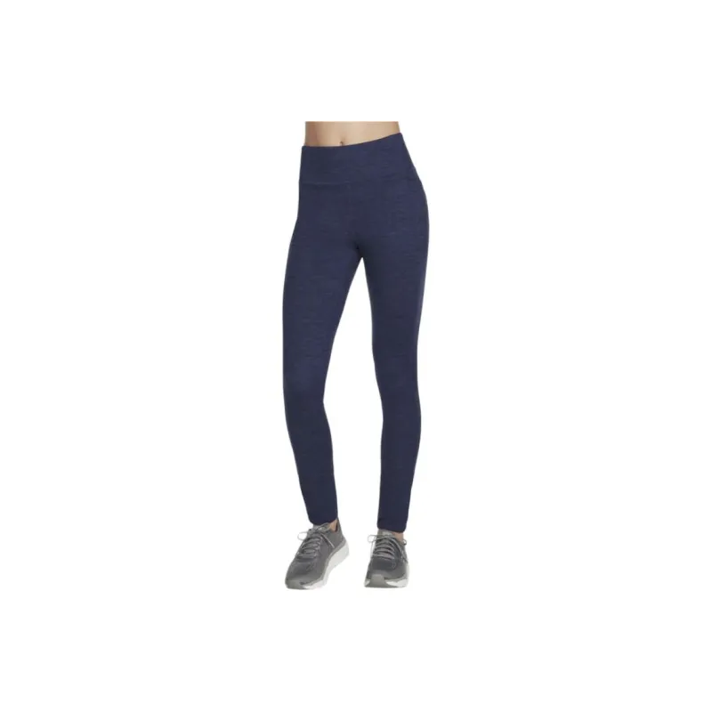Skechers GOSTRETCH Diamond Brushed FL HW Legging Leggings Women's Navy Blue-0
