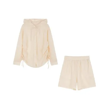 IHIMI Casual Suit Women's Beige