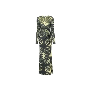 NANUSHKA SS24 Long-Sleeved Dresses Women's Green