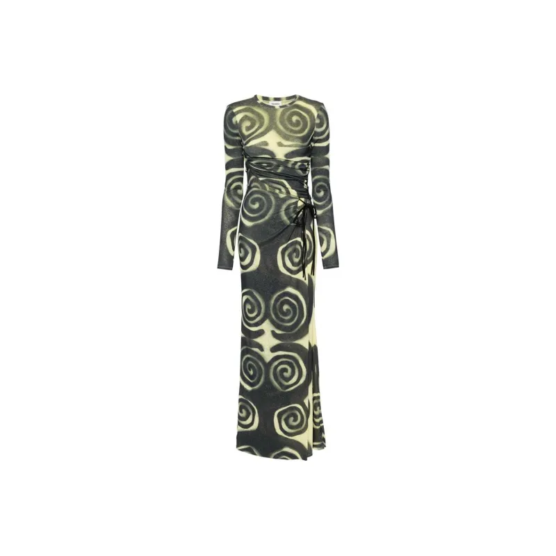 NANUSHKA SS24 Long-Sleeved Dresses Women's Green-0
