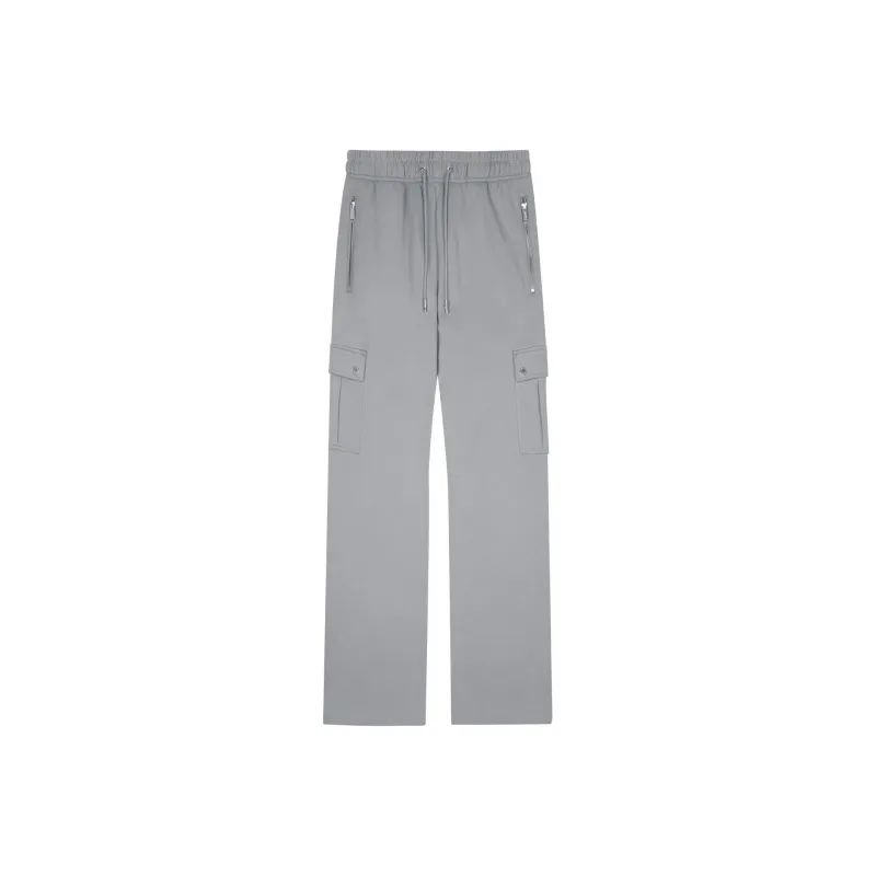 TEAM WANG Cotton Cargo Track Pants-4