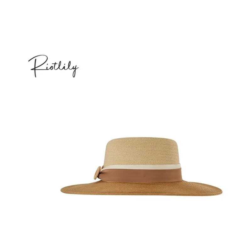 RiotLILY Wheat Straw Hat Women's-3