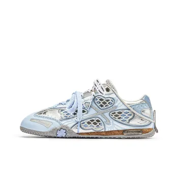 ON MAX Abrasion Resistant, Lightweight, And Breathable Low Top Skateboard Shoes Women's Light Blue