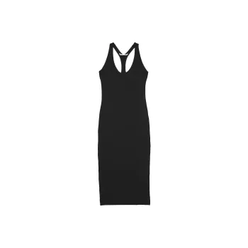 Victoria's Secret Style! VS Elevate Racerback Midi Dress / B Sleeveless Dress Women's Black