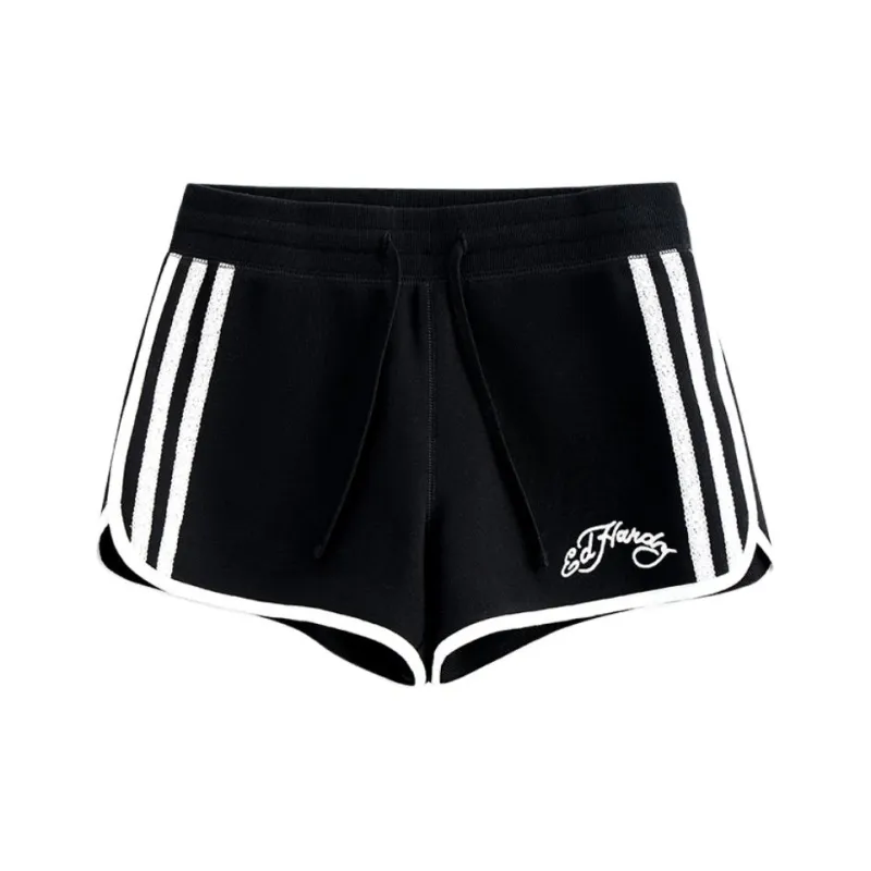 Ed Hardy Casual Shorts Women's Black-0