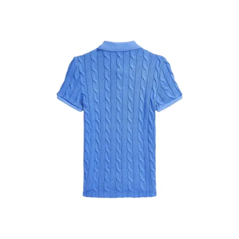 Polo Ralph Lauren SS25 Polo Shirt Women's Blue-1