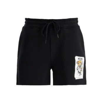 MOSCHINO Teddy Printed Drawstring Track Shorts