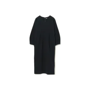 Beams Long Sleeved Dress Women's Marine Blue