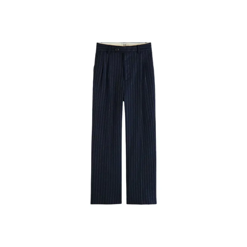 Scotch&Soda Suit Trouser Women's Navy Blue-0
