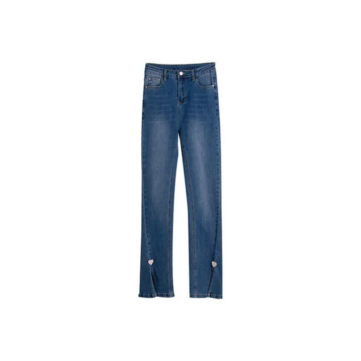 Olrain Jeans Women's Denim Blue-0