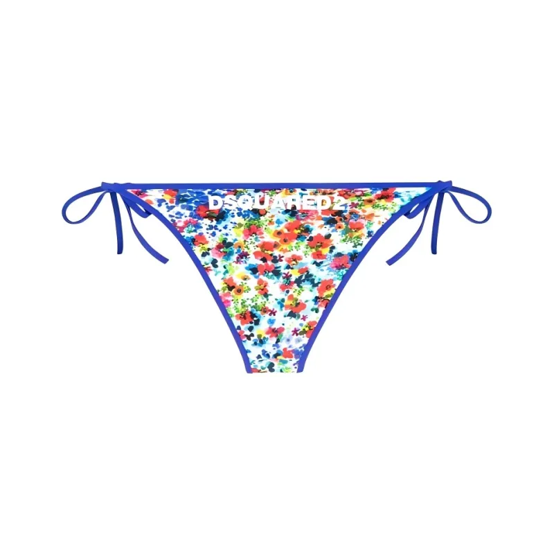 DSQUARED2 Floral print Bikini Bottoms-1
