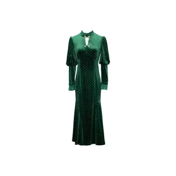 Shimiko Long Sleeved Dresses Women's Morning And Evening