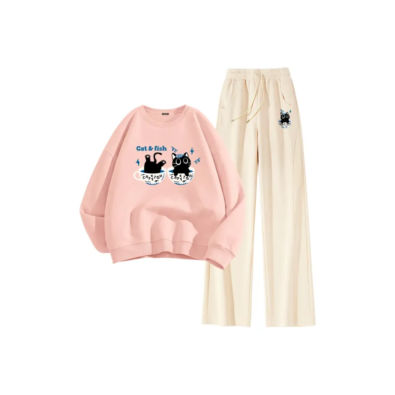 MINISO Sweatshirt Set Women's 2 Pack-12