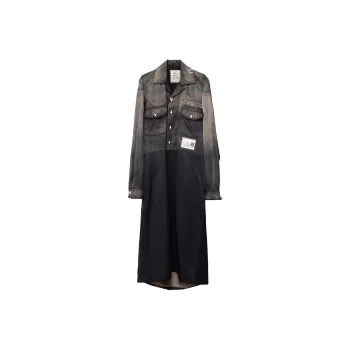Maison Mihara Yasuhiro Bowling Shirt Dress