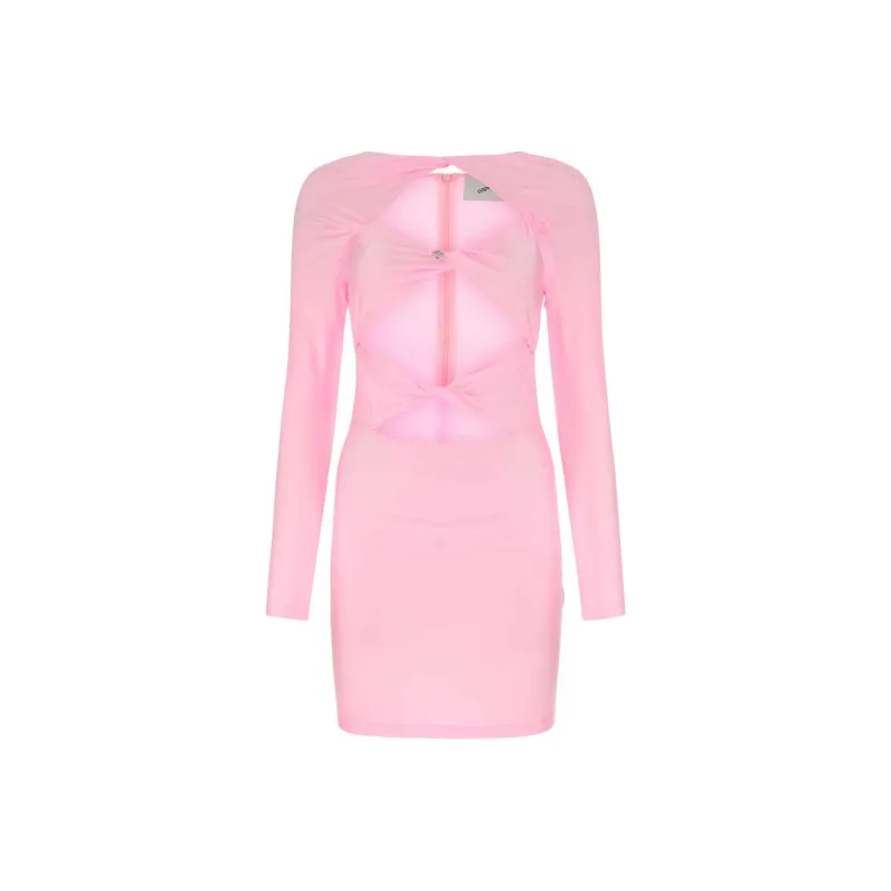 COPERNI Cut Out Jersey Dress 'Light Pink'-0