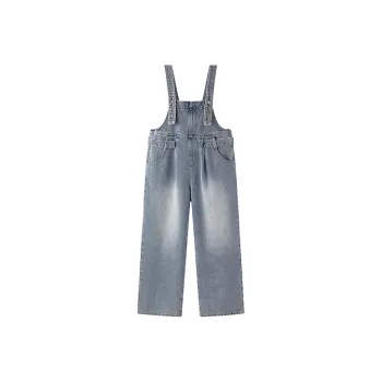 LEDIN Overalls Women's Light Denim Blue