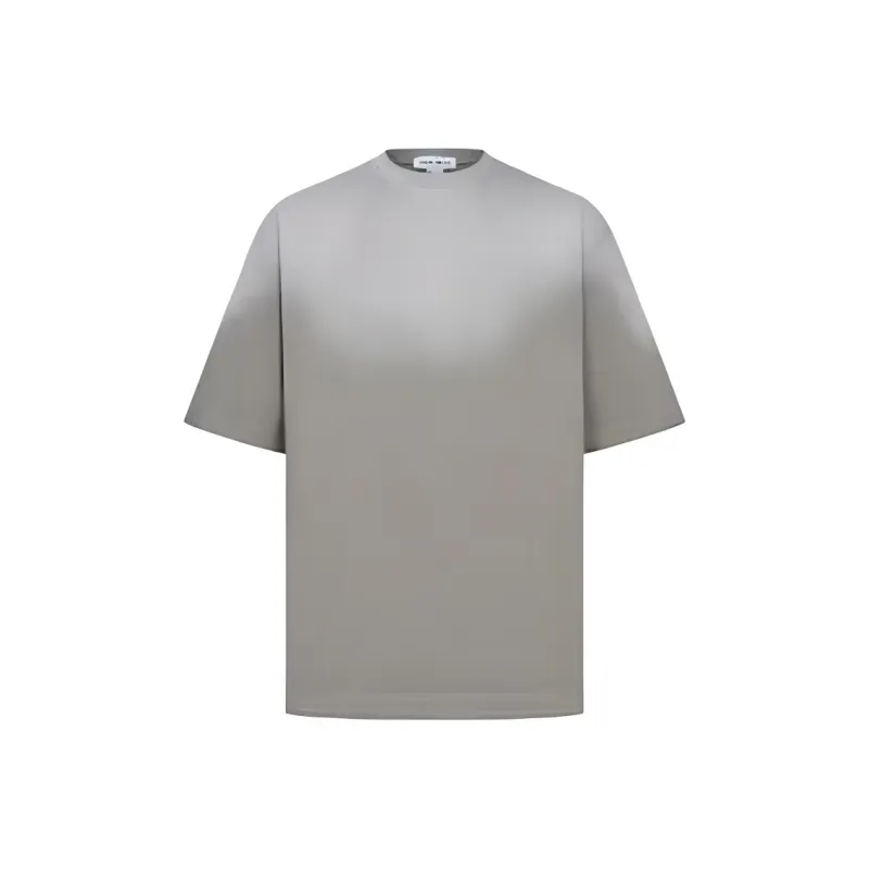 URBAN REVIVO T Shirts Men Gray Green-0