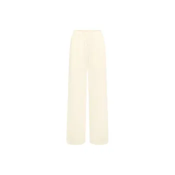 WITH JEAN SS25 Freddie Track Pant Knitted Sweatpants Women's Cream