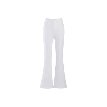 Mu Xiao Xin Jeans Women's White
