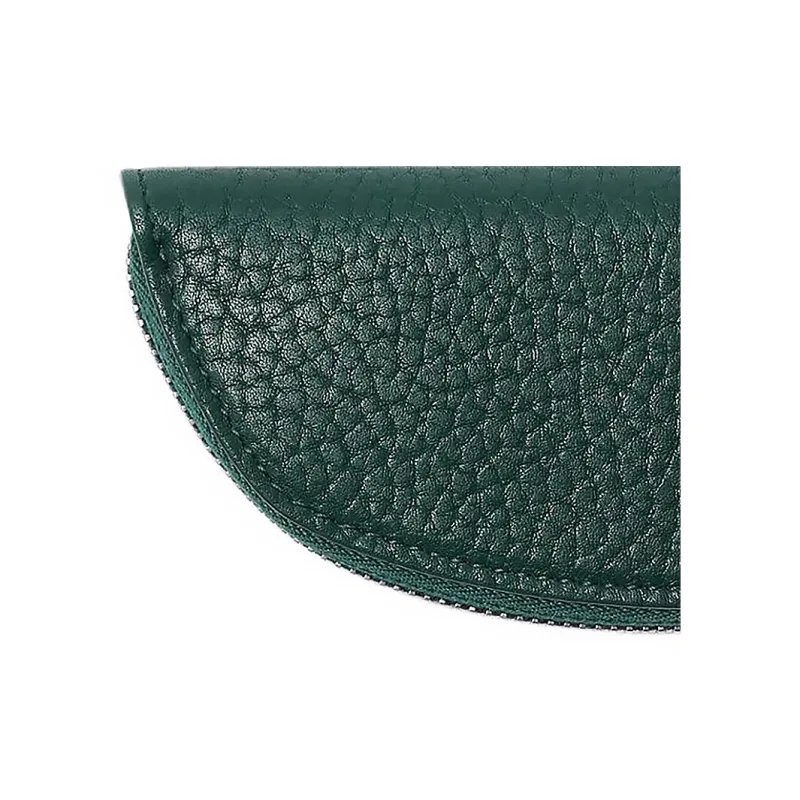 Burberry Leather Coin Storage Bag Men's Vine Green-3