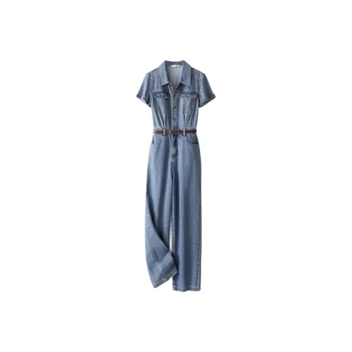 LUYOUYE Jeans Women's Denim Blue