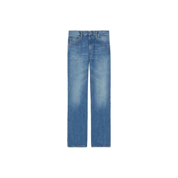 GUCCI Horsebit Denim Pants