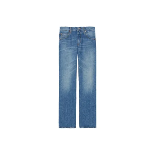 GUCCI Horsebit Denim Pants