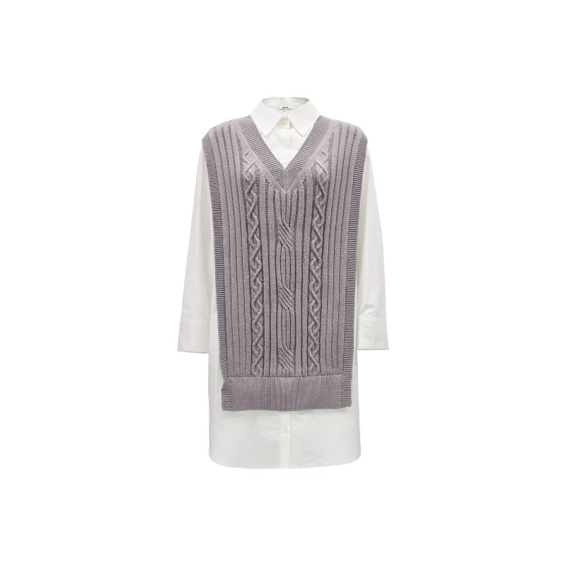 ONLY Long Sleeved Dresses Women's-3
