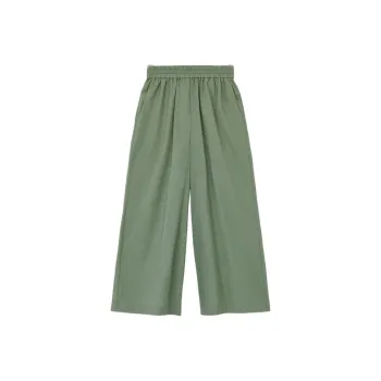LOEWE Paula's Ibiza Casual Pants Women's Gray Green