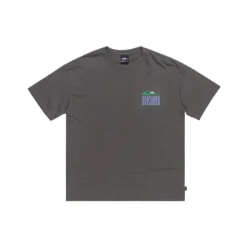Quiksilver World Force T Shirt Men's Black Gray