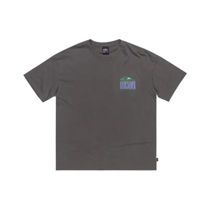 Quiksilver World Force T Shirt Men's Black Gray-0