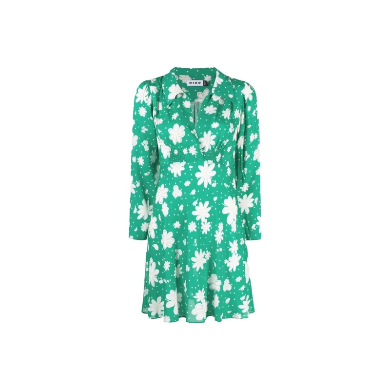 Rixo Long-Sleeved Dresses Women's Green-0