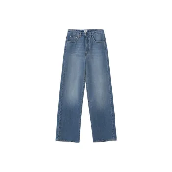 TOTEME Cropped Wide leg Jeans