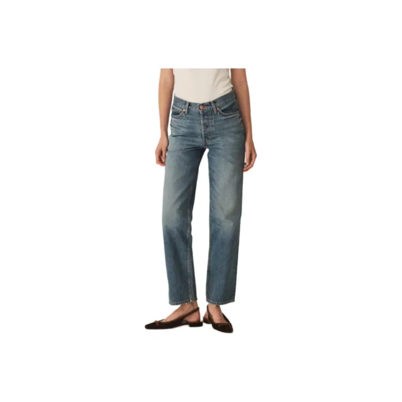 DOEN LEONE JEAN Jeans Women's Washed At The Château De La Róna-0
