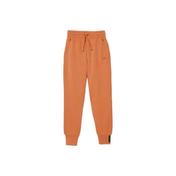 LACOSTE Knitted Sweatpants Women's Orange
