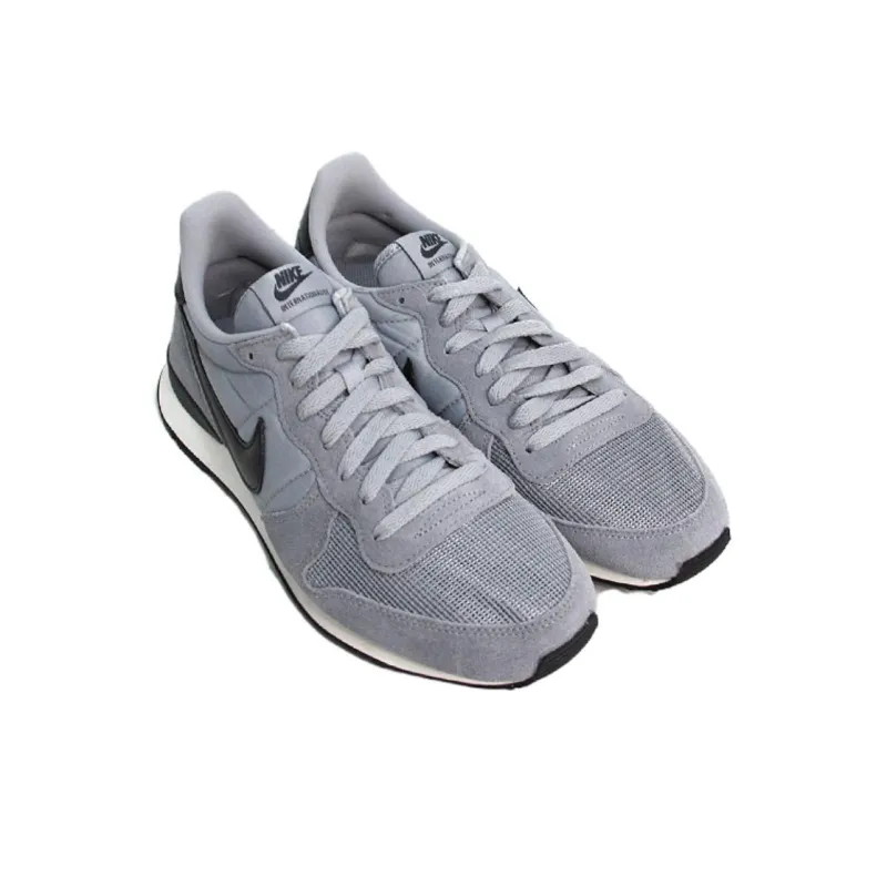 Nike Internationalist Anti Slip Wear Resistant Low Top Casual Running Shoes Unisex Gray-2