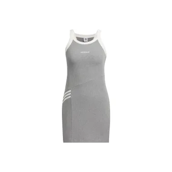 Adidas Originals Spice Girls Group Series Sleeveless Dress Women's Basic Heather Gray
