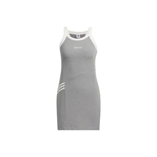 Adidas Originals Spice Girls Group Series Sleeveless Dress Women's Basic Heather Gray