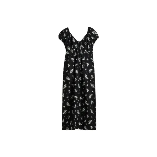 H&M Short Sleeved Dresses Women's Black