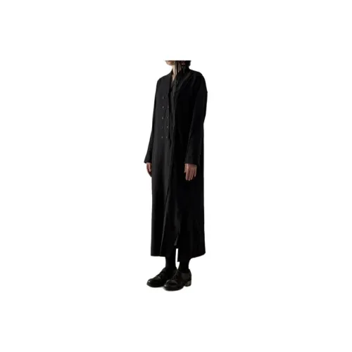 Professor.E 블랙 여성 긴팔 원피스