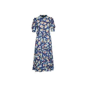 Polo Ralph Lauren Short Sleeved Dress Women's Blue