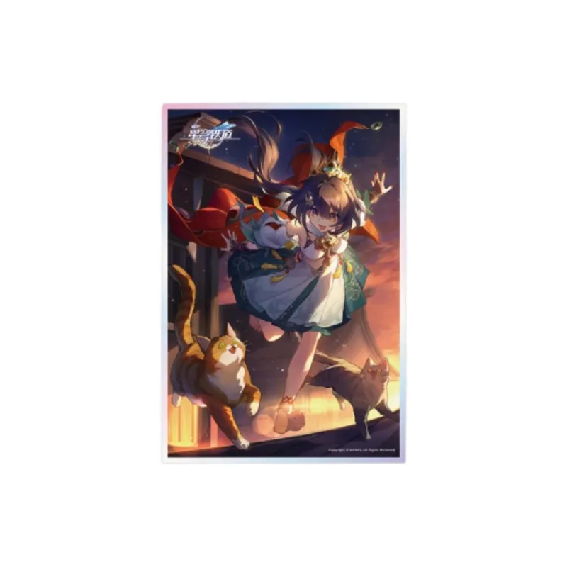 Crash Star Dome Railway Light Cone Collection Blood And Fire, Burning The Path Ahead Anime Artboard Prints-12