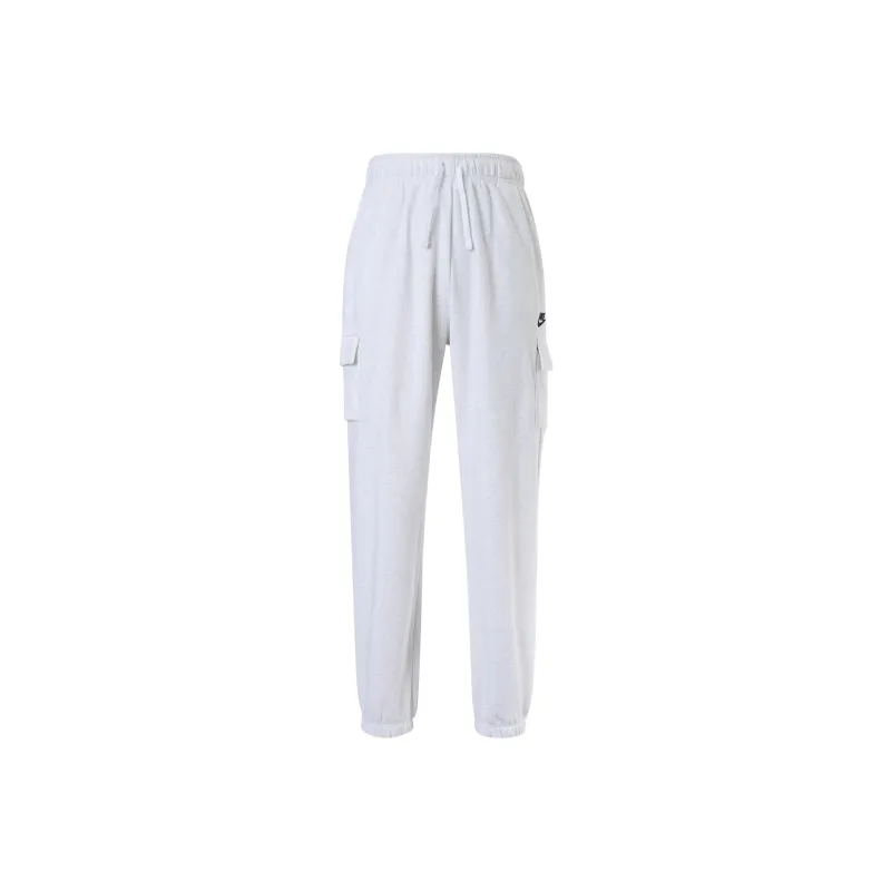 Nike Sportswear Club Fleece Knitted Sweatpants Women's Birch Heather/White-0
